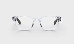 Biff Narrow Color 20 - Crystal Front with Demi Tortoise Temples