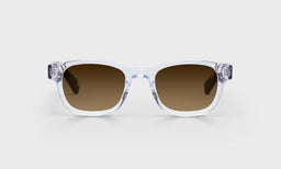 20-pb | eyebobs premium designer biff readers, blue light and prescription glasses in crystal, polarized brown