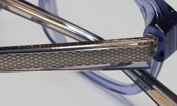 55_eyebobs premium designer biff readers, blue light and prescription glasses in transparent purple