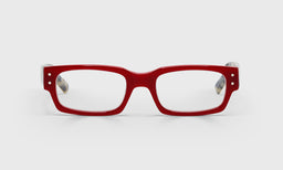 Peckerhead Color 01 - Red Front with Black & White Tortoise Temples