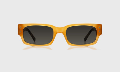 77 - Milky Amber Front and Brown Pattern Temples / Average / Full Lens Reader Sunglasses / 1.00 / .