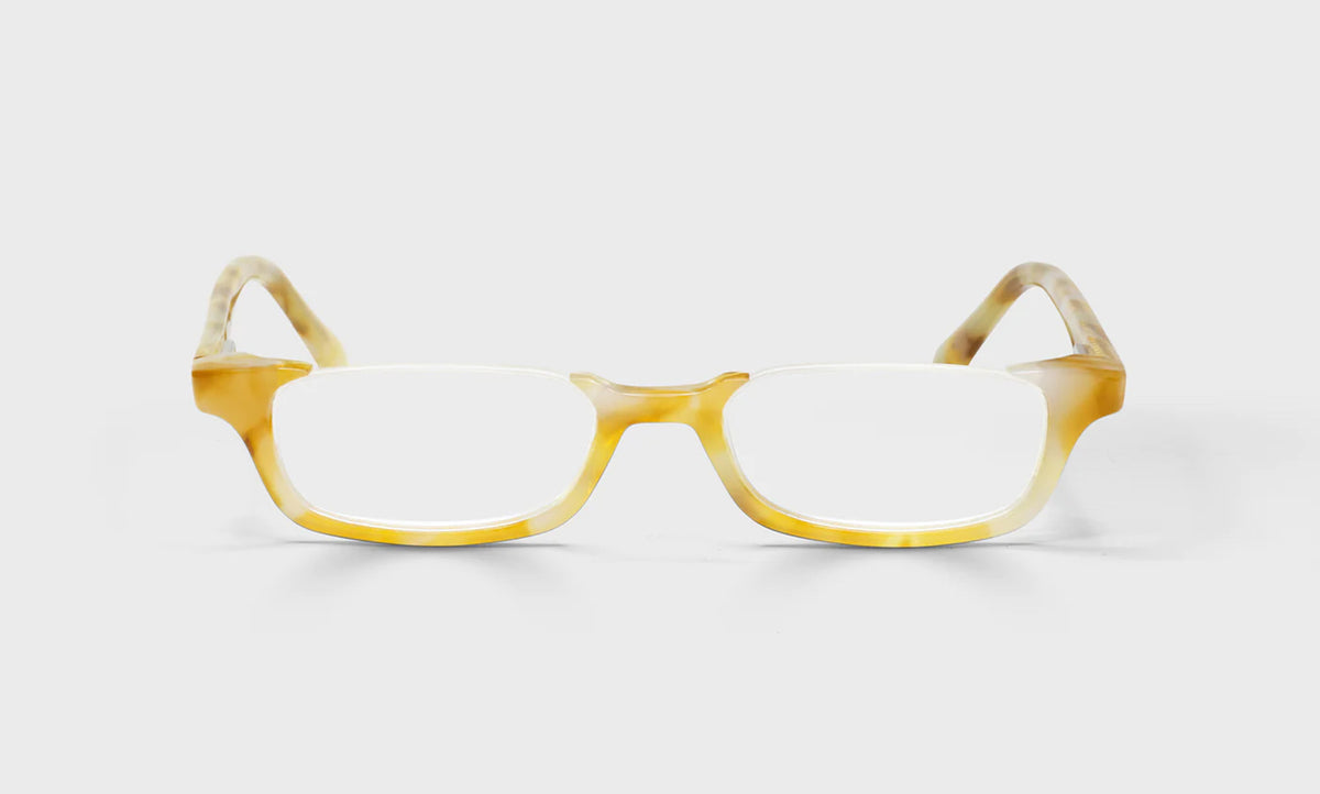 Amiseyes yellow and white spectacles. Yellow ESL Glasses #99105922 | Zenni Optical main image 2