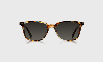 36 - Iceberg Spotted Brown Tortoise Front and Temples / Average / Full Lens Reader Sunglasses / 1.00 / .