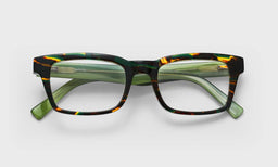 11_eyebobs premium designer fare n‚Äô square readers, blue light and prescription glasses in green tortoise