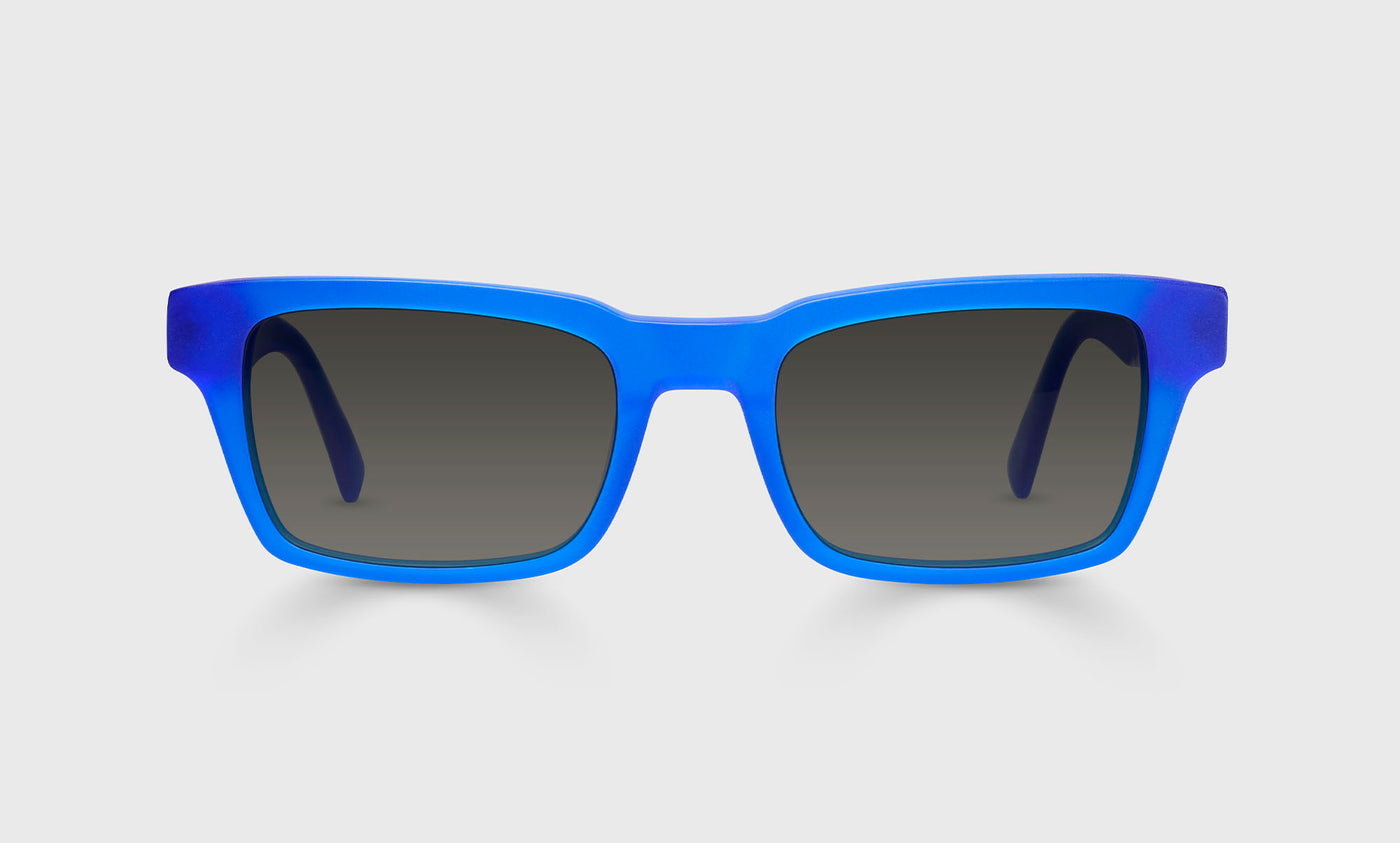 Fare n Square Color 12 - Matte Cobalt Blue Front and Temples