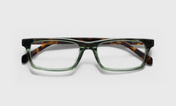 17_eyebobs premium designer number cruncher readers, blue light and prescription glasses in green crystal