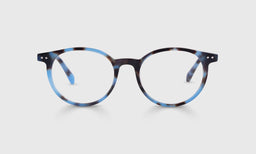 14 | eyebobs Case Closed, Average, Round, Readers, Blue Light, Prescription Glasses, Front