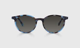 14-pg | eyebobs Case Closed, Average, Round, Reader Sunglasses, Polarized Grey