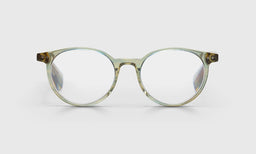 Case Closed Average Color 16 - Olive Crystal Front and Temples