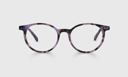 Case Closed Average Color 20 - Lavender Tortoise Front and Temples reading glasses featuring italian-designed acetate and scratch resistant lenses