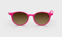47_eyebobs premium designer case closed readers, blue light and prescription glasses in pink, polarized brown