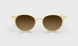 67-pb | eyebobs premium designer case closed readers, blue light and prescription glasses in cream, polarized brown