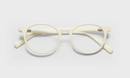 67_eyebobs premium designer case closed readers, blue light and prescription glasses in cream