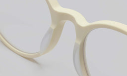 67_eyebobs premium designer case closed readers, blue light and prescription glasses in cream