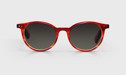  77-pg | premium fashion eyebobs case closed round red crystal average sunglasses