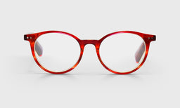 77_premium fashion eyebobs case closed round red crystal average readers, blue light, all day readers and prescription glasses