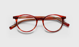 77_premium fashion eyebobs case closed round red crystal average readers, blue light, all day readers and prescription glasses