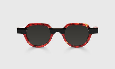 02 - Red Rose Garden and Black Fusion / Average / Full Lens Reader Sunglasses / 1.00 / .