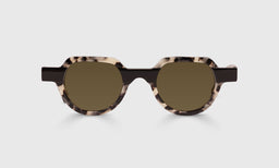 11-pb | Knock Out brown polarized sunglass frames on neutral background