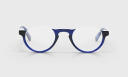 10 | eyebobs Vice Chair, Narrow, Half-Rim, Readers and Prescription Glasses, Front