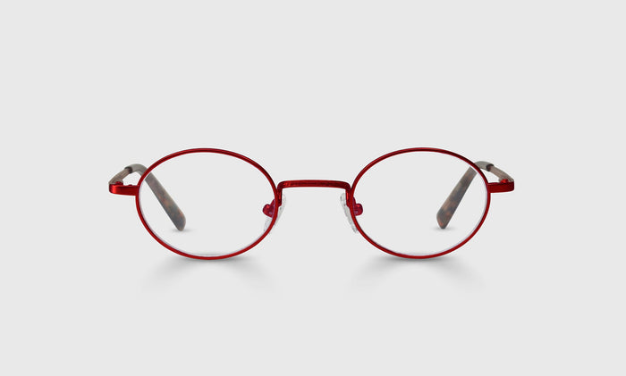  classic Eyebobs Teddy, Round, Narrow, readers, blue light, prescription glasses, front image