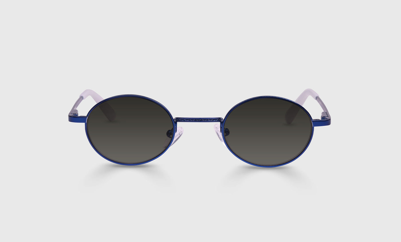 Teddy Color 09 - Navy Metal Front and White Temples