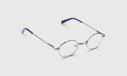 75 | eyebobs Teddy, Narrow, Round, Readers, Blue Light, Prescription Glasses, Angle Image