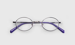 75 | eyebobs Teddy, Narrow, Round, Readers, Blue Light, Prescription Glasses, Laydown Image