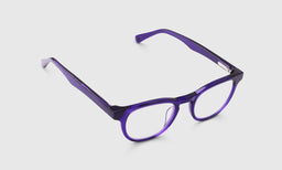 08 | eyebobs Clearly... angle eyeglass frames on neutral background 