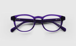08 | eyebobs Clearly... lay down eyeglass frames on neutral background 