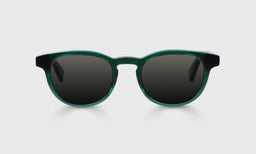 14-pg | eyebobs Clearly... front polarized grey eyeglass frames on neutral background 