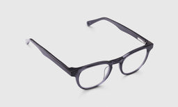 75 | eyebobs Clearly... angle eyeglass frames on neutral background 
