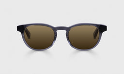 75-pb | eyebobs Clearly... front polarized brown eyeglass frames on neutral background