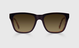00-pb | eyebobs Kvetcher, Square, Wide, Reader Sunglasses, Brown Polarized Sunglasses