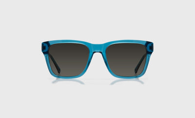09 - Blue Crystal Front and Temples / Wide / Full Lens Reader Sunglasses / 1.00 / .