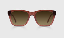 88-pb | eyebobs Kvetcher, Square, Wide, Reader Sunglasses, Brown Polarized Sunglasses