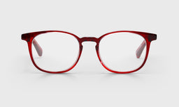 01_eyebobs boardroom, Italian Designed acetates, average, red crystal square in readers, blue light, and prescription glasses
