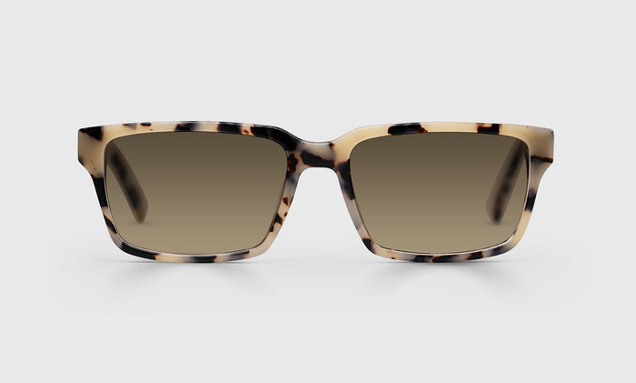  eyebobs Hugh Jass Rectangle, Wide, Bifocal Reader Sunglasses, Polarized Brown Sunglasses