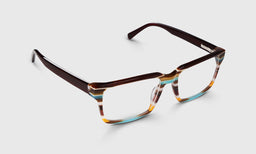 87 | eyebobs Hugh Jass, Rectangle, Wide, Readers, Blue Light, Prescription Glasses, Angle Image