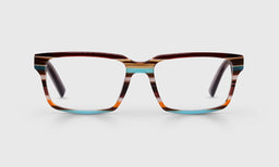 87 | eyebobs Hugh Jass, Rectangle, Wide, Readers, Blue Light, Prescription Glasses, Front Image