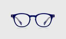 12 | eyebobs Bitty Witty, Narrow, Round, Readers, Blue Light, Prescription Glasses, Front