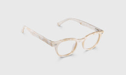 87 | eyebobs Bitty Witty, Narrow, Round, Readers, Blue Light, Prescription Glasses, Angle