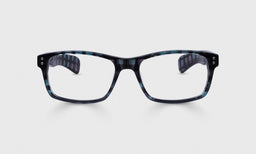 Roy D Color 09 - Dusty Blue Checker Front and Temples