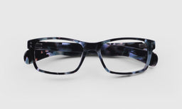 12 | eyebobs Roy D lay down eyeglass frames on neutral background