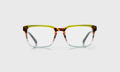 23 - Earth Tone Stripe Front and Temples / Wide / Readers / 0.00