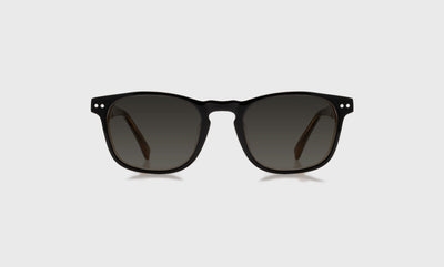 00 - Milky Black, Grey, and Amber Layered Front and Temples / Average / Full Lens Reader Sunglasses / 1.00 / .