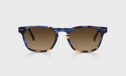 50-pb | eyebobs Old Sport, Average, Rectangle, Reader Sunglasses, Polarized Brown