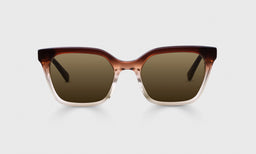 06-pb | eyebobs Overlook front polarized brown eyeglass frames on neutral background