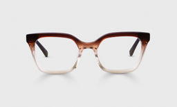 Overlook Color 06 - Walnut to Almond Crystal with Walnut Temples