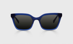 09-pg | eyebobs Overlook front polarized grey eyeglass frames on neutral background